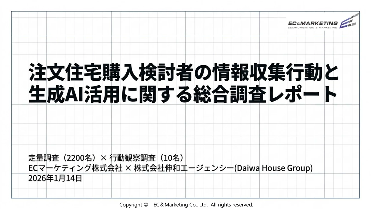 注文住宅購入検討者の情報収集におけるAI活用