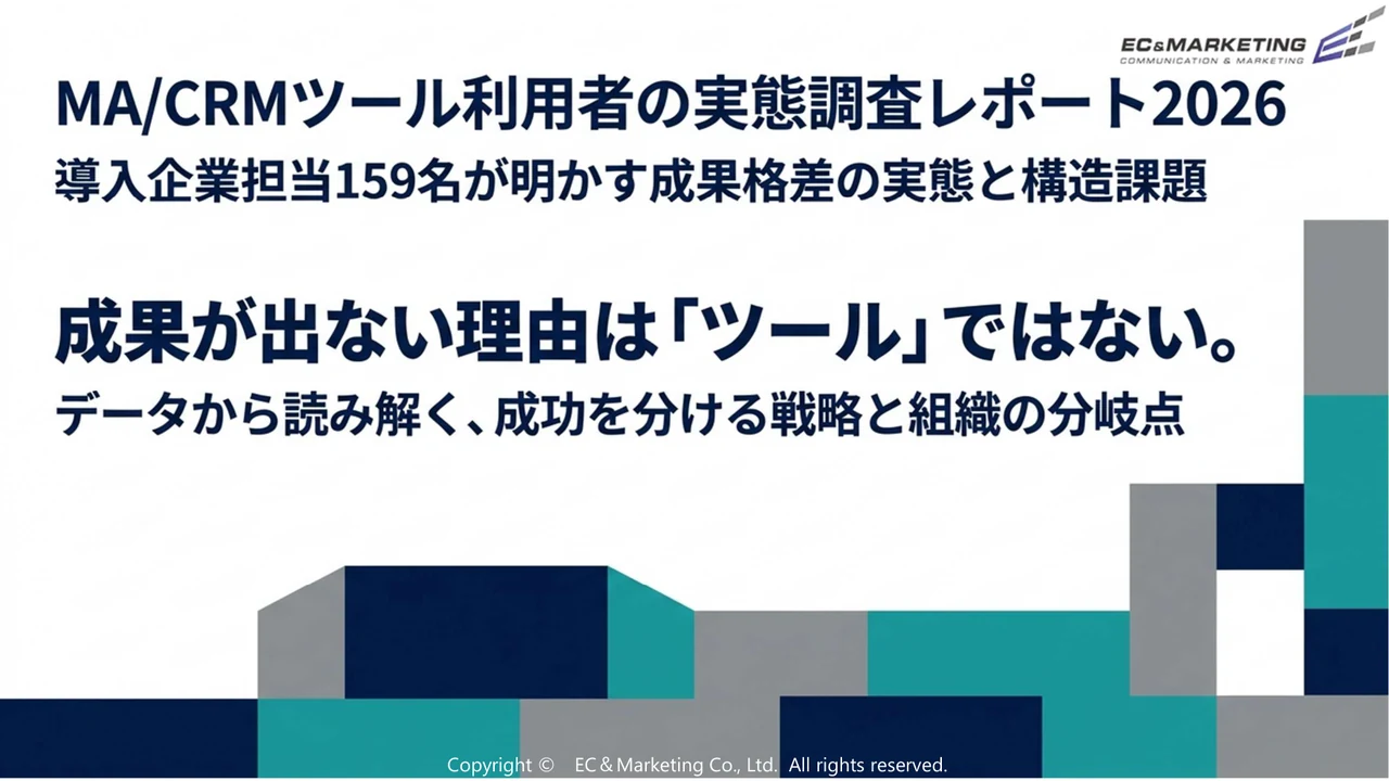 MA/CRM成果格差の構造
