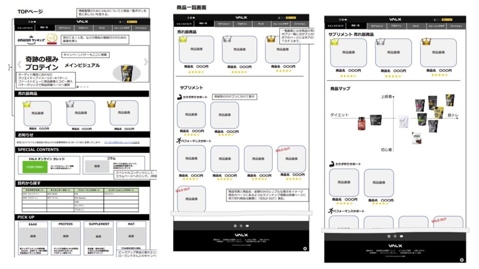 ワイヤーフレーム イメージ