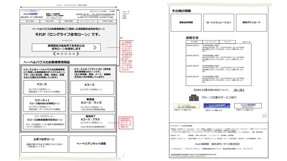 画面設計ワイヤーフレーム2 イメージ