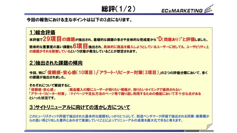 ヒューリスティック評価1 イメージ