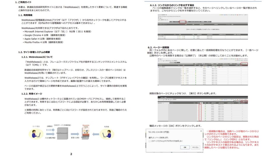 CMS操作マニュアル イメージ